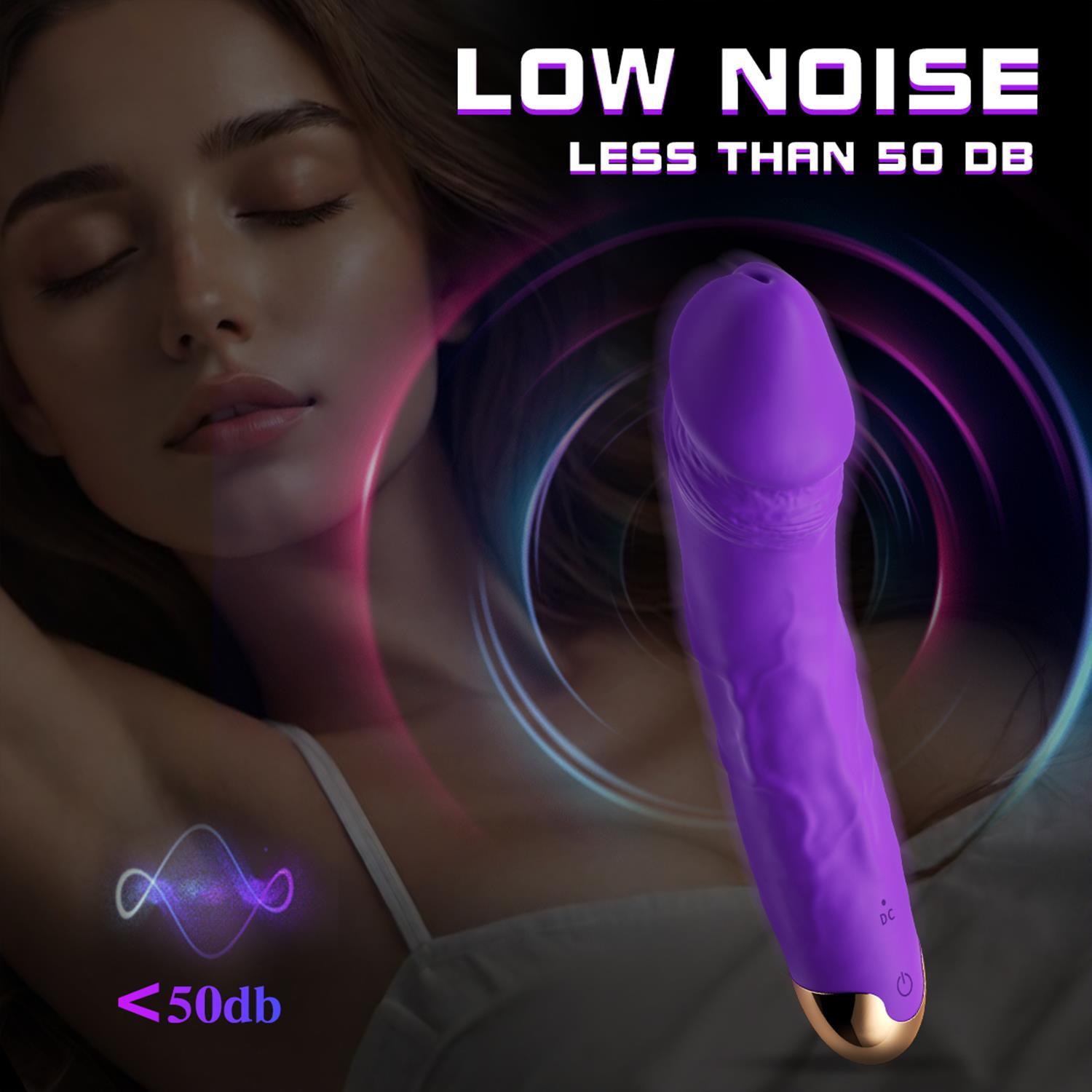 Teknolojik VibratörlerModern Gerçekçi Dildo Vibratör MorElisium