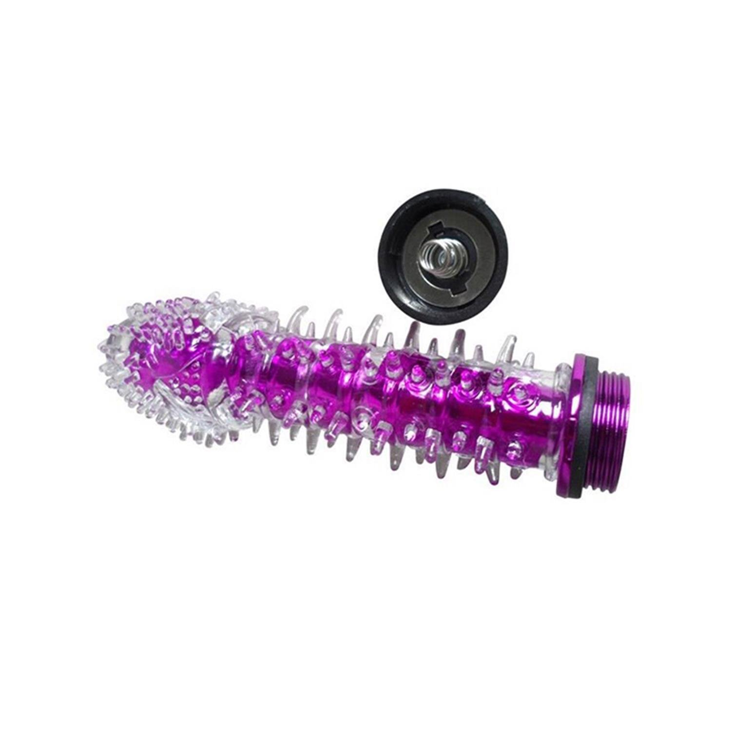 Teknolojik VibratörlerModern Tırtıklı Şeffaf Vibratör MorElisium