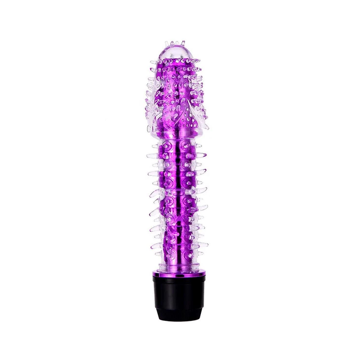 Teknolojik VibratörlerModern Tırtıklı Şeffaf Vibratör MorElisium