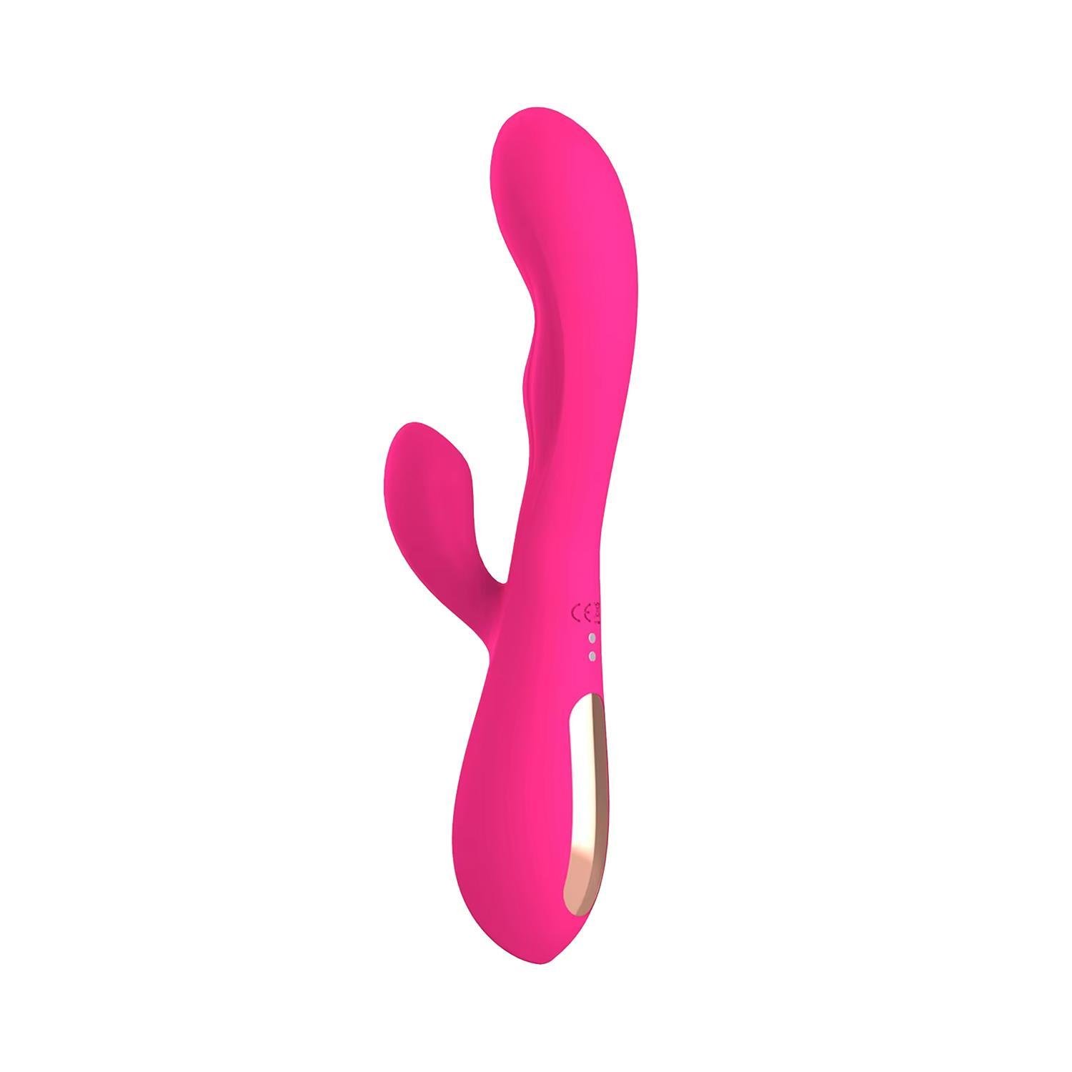Teknolojik VibratörlerModern Uyarıcılı Rabbit Vibratör PembeElisium
