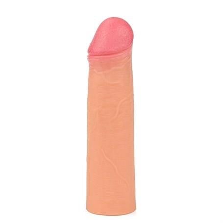 Penis Kılıfları HalkalarıNature Extender 5,5 cm Dolgulu Premium Ten Rengi Silikon Penis KılıfıLilituShop