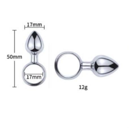 Anal Fantezi ÜrünleriPaslanmaz Çelik Anal Tıkaç (Plug)LilituShop