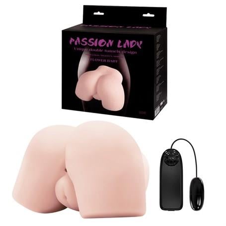 Kalça ve Yarım Vücut MasturbatörPassion Lady Titreşimli Bayan Kalça Vajina Anüs MastürbatörLilituShop