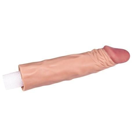 Penis Kılıfları HalkalarıPleasure Extender 5 cm Dolgulu Premium Ten Rengi Silikon Penis KılıfıLilituShop