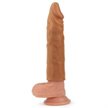 Penis Kılıfları HalkalarıPleasure Extender 5 cm Dolgulu Premium Melez Silikon Penis KılıfıLilituShop