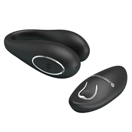 Vibratör ÇeşitleriPretty Love Algernon Siyah USB Şarjlı 12 Titreşimli Uzaktan Kumandalı VibratörLilituShop
