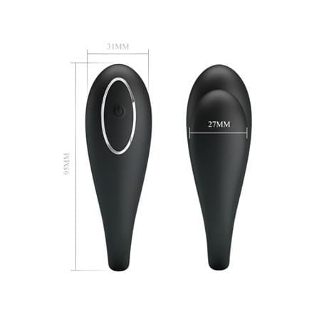 Vibratör ÇeşitleriPretty Love Algernon Siyah USB Şarjlı 12 Titreşimli Uzaktan Kumandalı VibratörLilituShop