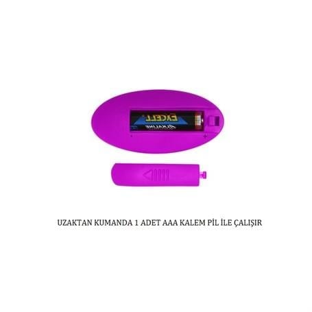 Vibratör ÇeşitleriPretty Love Algernon USB Şarjlı 12 Titreşimli Uzaktan Kumandalı VibratörLilituShop