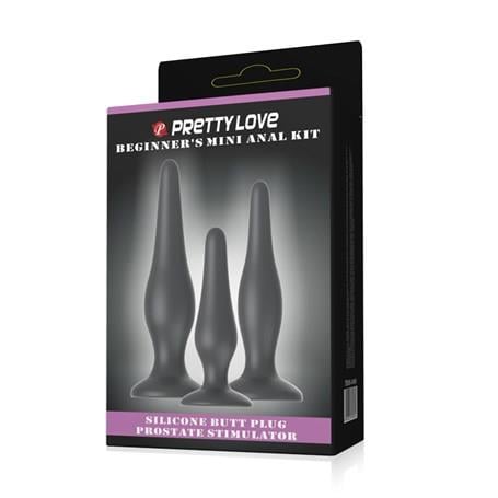 Anal Fantezi ÜrünleriPretty Love Anal Plug Alıştırma SetiLilituShop