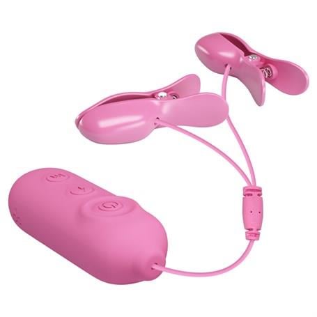 Göğüs Ve Vajina Bakım ÜrünleriRomantic Wave - USB'den Şarjlı Titreşim & Elektro Şok Mandallı Göğüs UyarıcıLilituShop