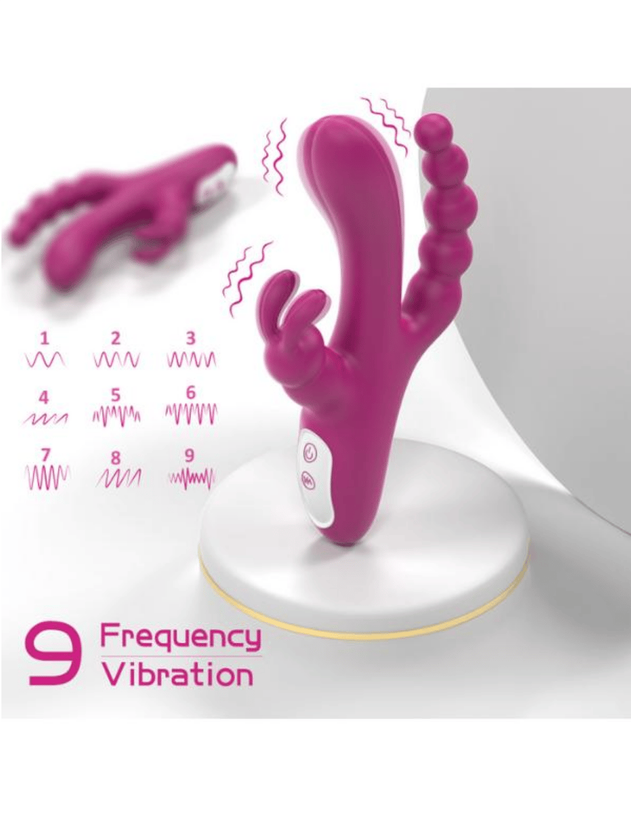 Teknolojik VibratörlerS-Hande 3'ü 1 Arada Tavşan Vibratör – MorElisium