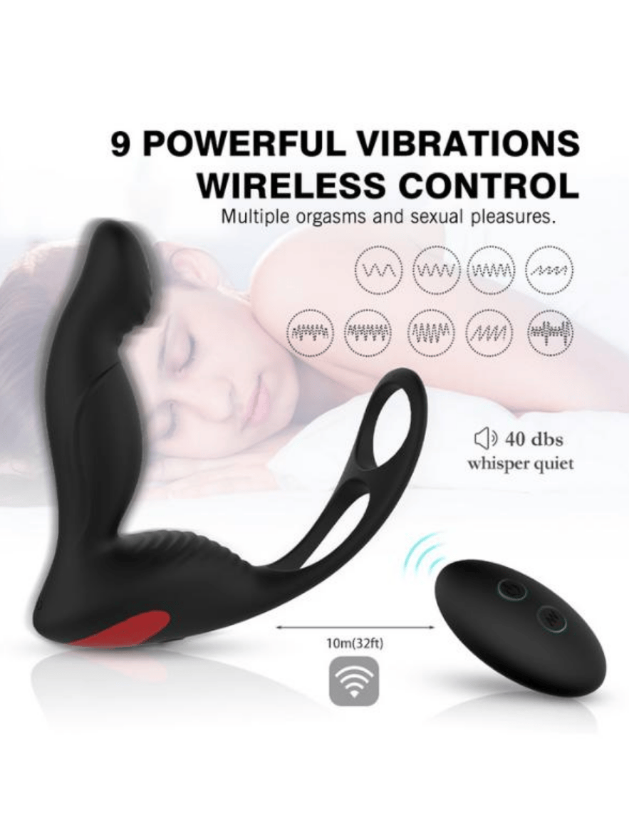 Teknolojik VibratörlerS-Hande Lenker Prostat Kumandalı VibratörElisium