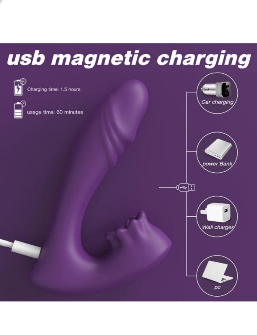 Teknolojik VibratörlerS-Hande Waterproof Double Modern VibratörElisium