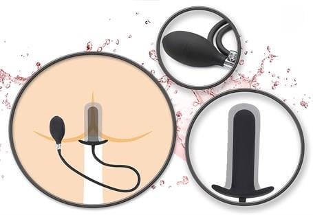 Anal Fantezi ÜrünleriŞişebilen Pompalı Anal Plug - BigLilituShop
