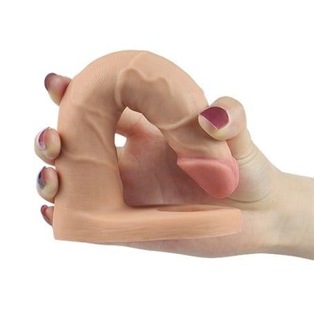 Realistik PenislerSoft Double Anal Dildo Penis 17 cmLilituShop