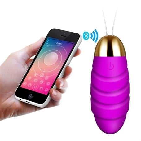 Vibratör ÇeşitleriTelefondan Kumandalı 10 Fonksiyonlu Masaj Vibratörü Zevk YumurtasıLilituShop
