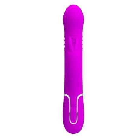 Vibratör ÇeşitleriUSB Manyetik Şarjlı 7 Titreşim 4 İleri Geri & 4 Rotasyon Fonksiyonlu Teknolojik G-Spot Vajinal VibratörLilituShop