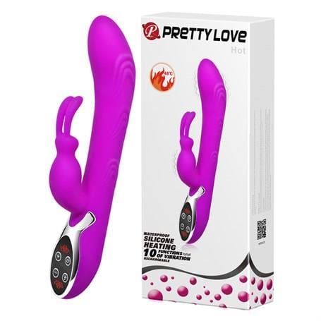 Vibratör ÇeşitleriUSB Şarjlı 10 Fonksiyonlu Isıtmalı Teknolojik Tavşan VibratörLilituShop