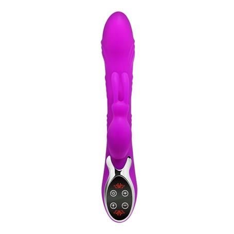 Vibratör ÇeşitleriUSB Şarjlı 10 Fonksiyonlu Isıtmalı Teknolojik Tavşan VibratörLilituShop