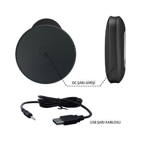 Anal Fantezi ÜrünleriUSB Şarjlı 12 Titreşim Modlu Uzaktan Kumandalı Vibratör & Anal PlugLilituShop