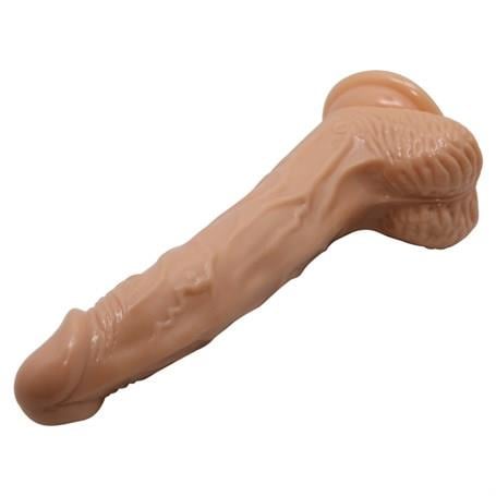 Realistik PenislerUSB Şarjlı 20 cm Oynar Başlı İleri Geri Hareketli Titreşimli DildoLilituShop