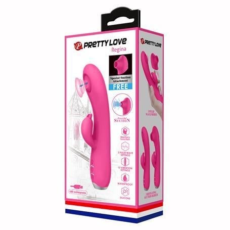 Vibratör ÇeşitleriUSB Şarjlı 3 Emme ve 12 Titreşim Fonksiyonlu 19,8 cm Teknolojik Vibratör- ReginaLilituShop