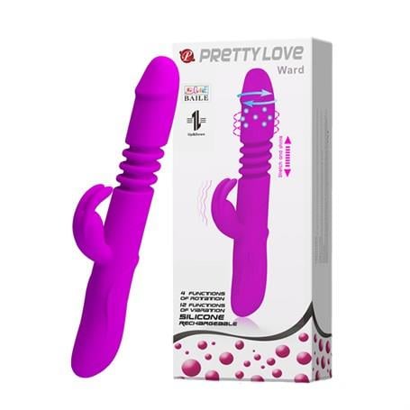 Vibratör ÇeşitleriUsb Şarjlı 3 Yönlü Titreşimli Klitoris Uyarıcılı Tavşan VibratörLilituShop