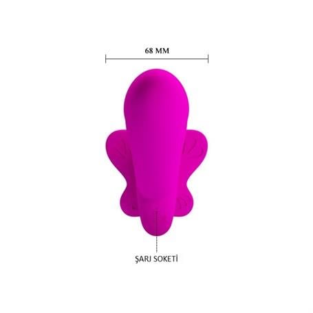 Belden Bağlamalı PenislerUSb Şarjlı Çift Taraflı Strapon Teknolojik G-Spot Vajinal VibratörLilituShop