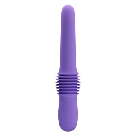 Vibratör ÇeşitleriUSB Şarjlı İleri Geri Hareketli Teknolojik Vibratör Mor - PazuzuLilituShop