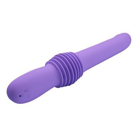 Vibratör ÇeşitleriUSB Şarjlı İleri Geri Hareketli Teknolojik Vibratör Mor - PazuzuLilituShop