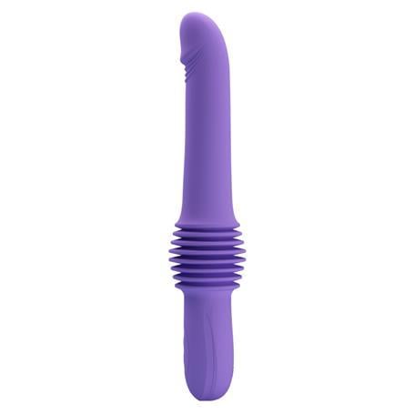 Vibratör ÇeşitleriUSB Şarjlı İleri Geri Hareketli Teknolojik Vibratör Mor - PazuzuLilituShop
