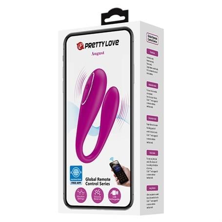 Vibratör ÇeşitleriUsb Şarjlı Telefondan Kumandalı Klitoris Uyarıcılı Teknolojik VibratörLilituShop