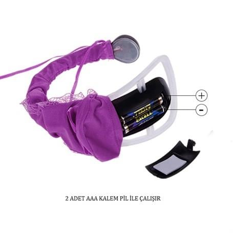 Vibratör ÇeşitleriUzaktan Kumandalı G String Titreşimli Vibratör Külotu İç GiyimLilituShop