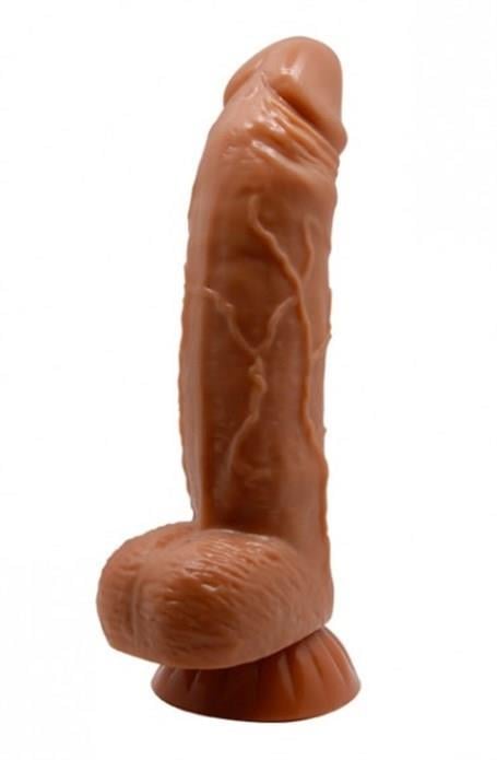 Belden Bağlamalı PenislerYeni Nesil Çift Katmanlı Belden Bağlamalı 18 cm Realistik Dildo PenisLilituShop