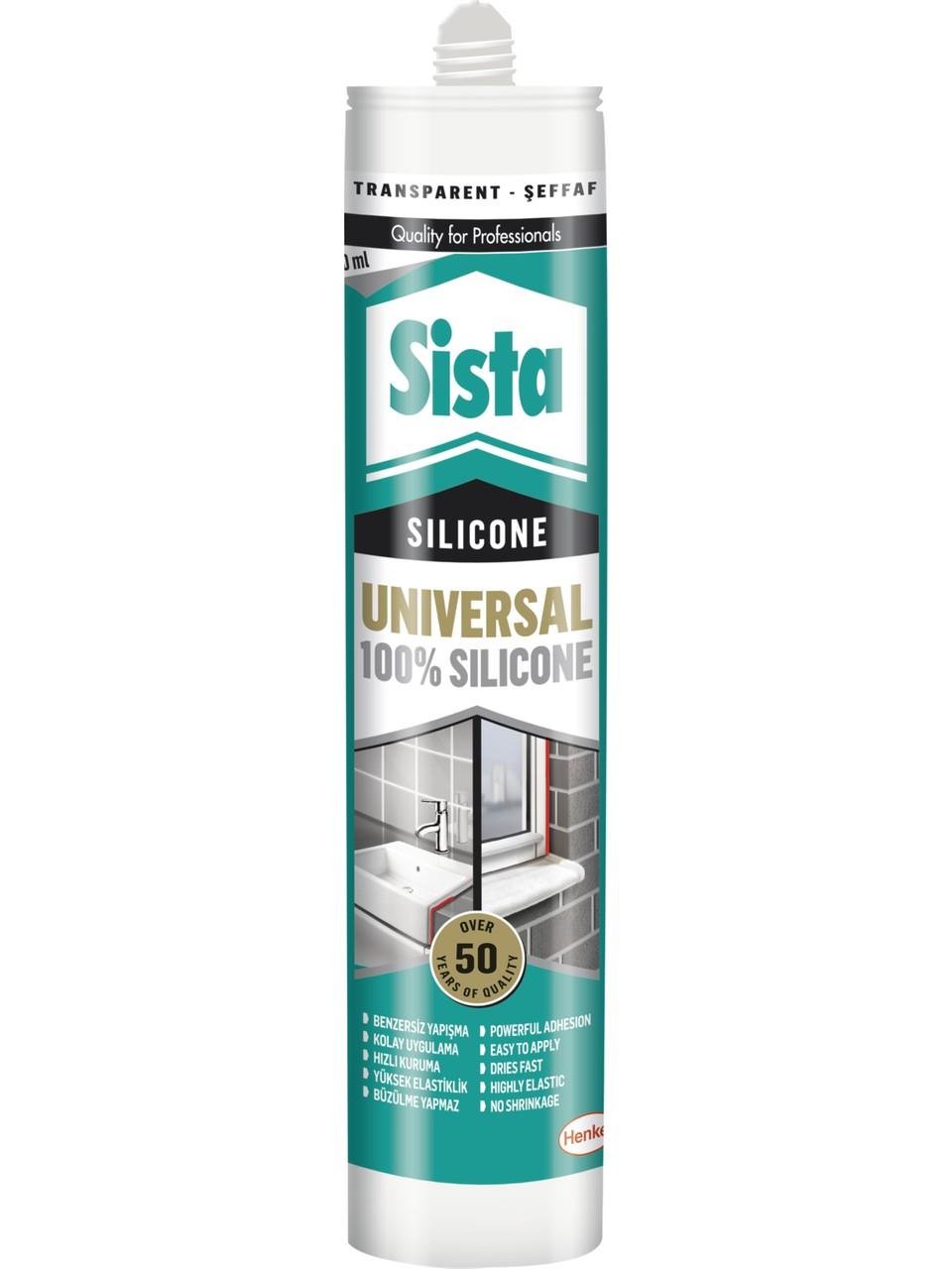 Universal Silikon Şeffaf 280 ml
