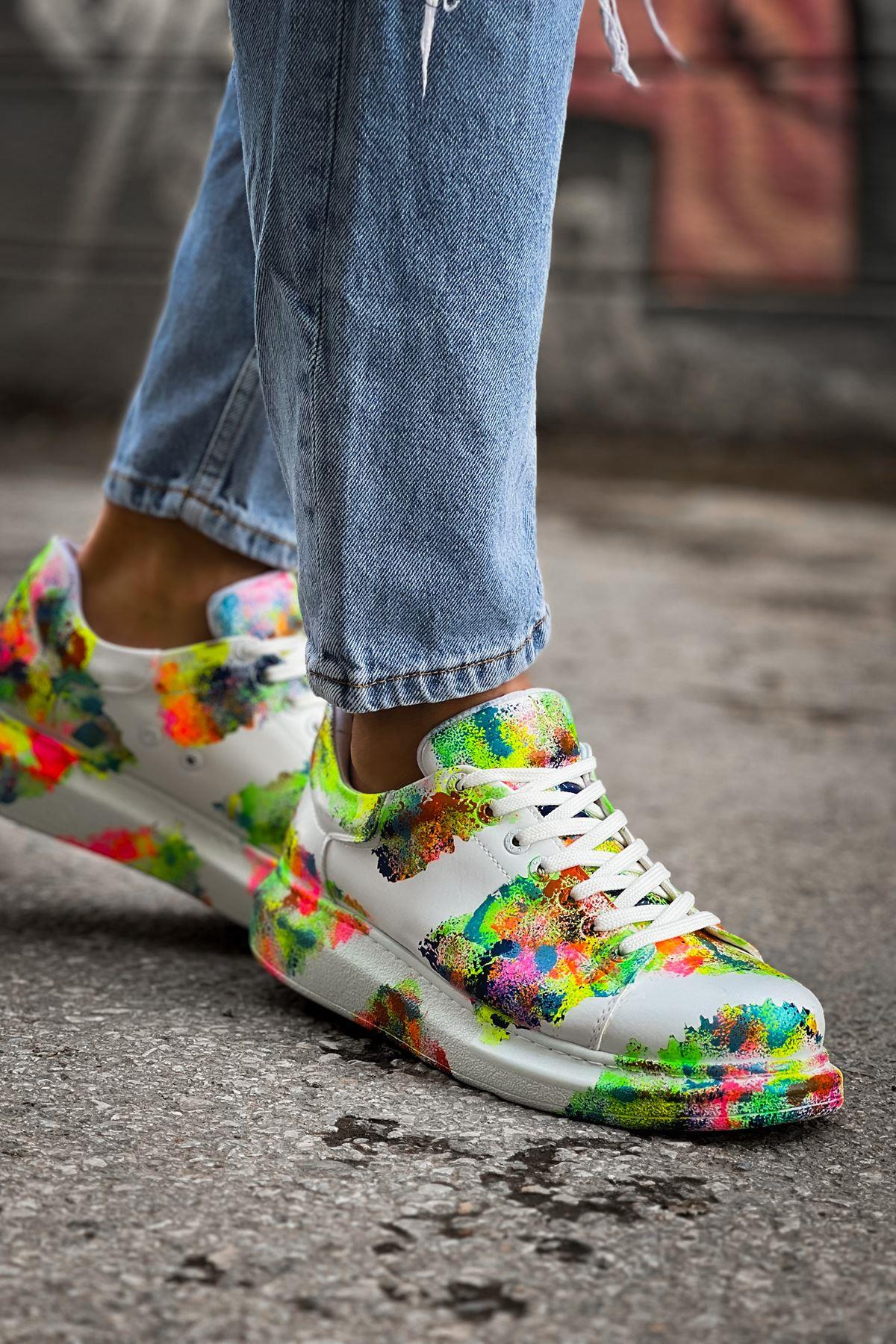CH254 CBT Pittura Erkek Ayakkabı 550 COLORFULL