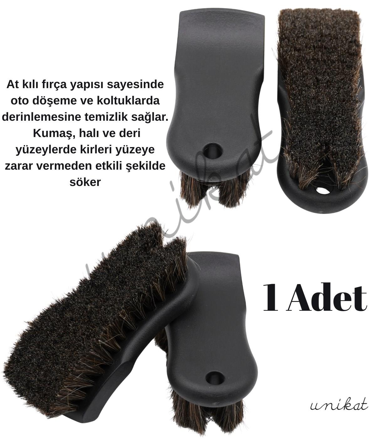 At Kılı Oto Döşeme, Koltuk, Halı ve Deri Temizleme Fırçası - 1 Adet
