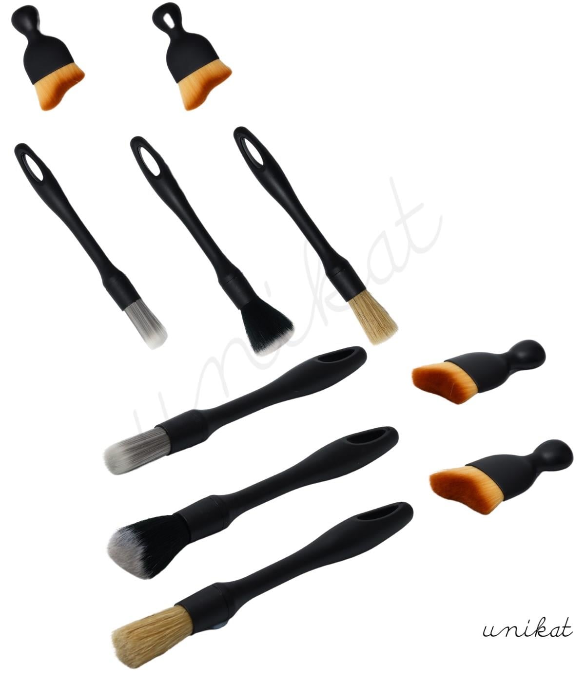 BAYİ ÜRÜNÜ 5'li Hassas Araç İç ve Dış Fırçaları Set – Premium 