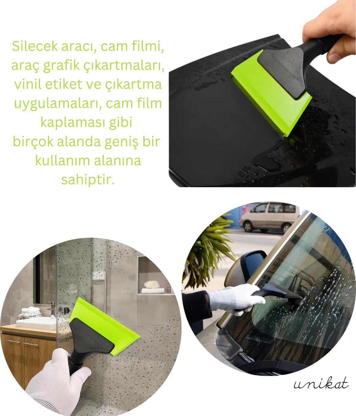 BAYİ ÜRÜNÜ Araç Cam Sileceği Çekpas - Cam için Yumuşak Çizmez Silikon Araç Kaplamaya Uygundur 1 Adet