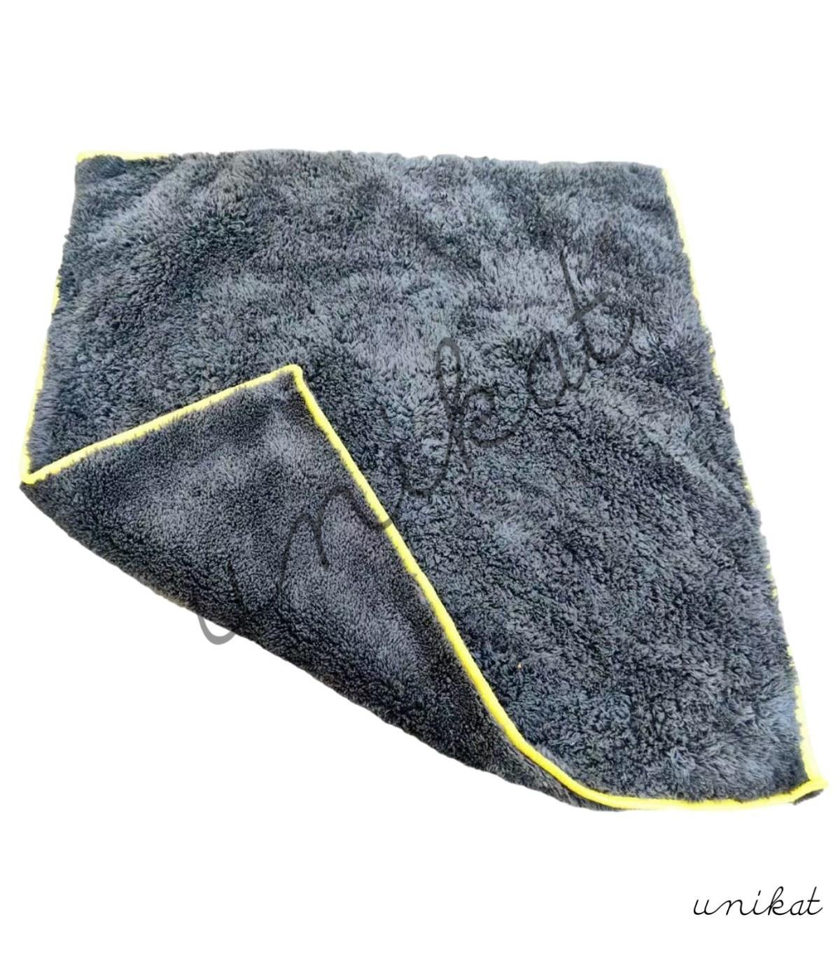 Unikat Çift Taraflı Mikrofiber Araç Kurulama Havlusu 50×70 cm – 400 GSM - 1 Adet