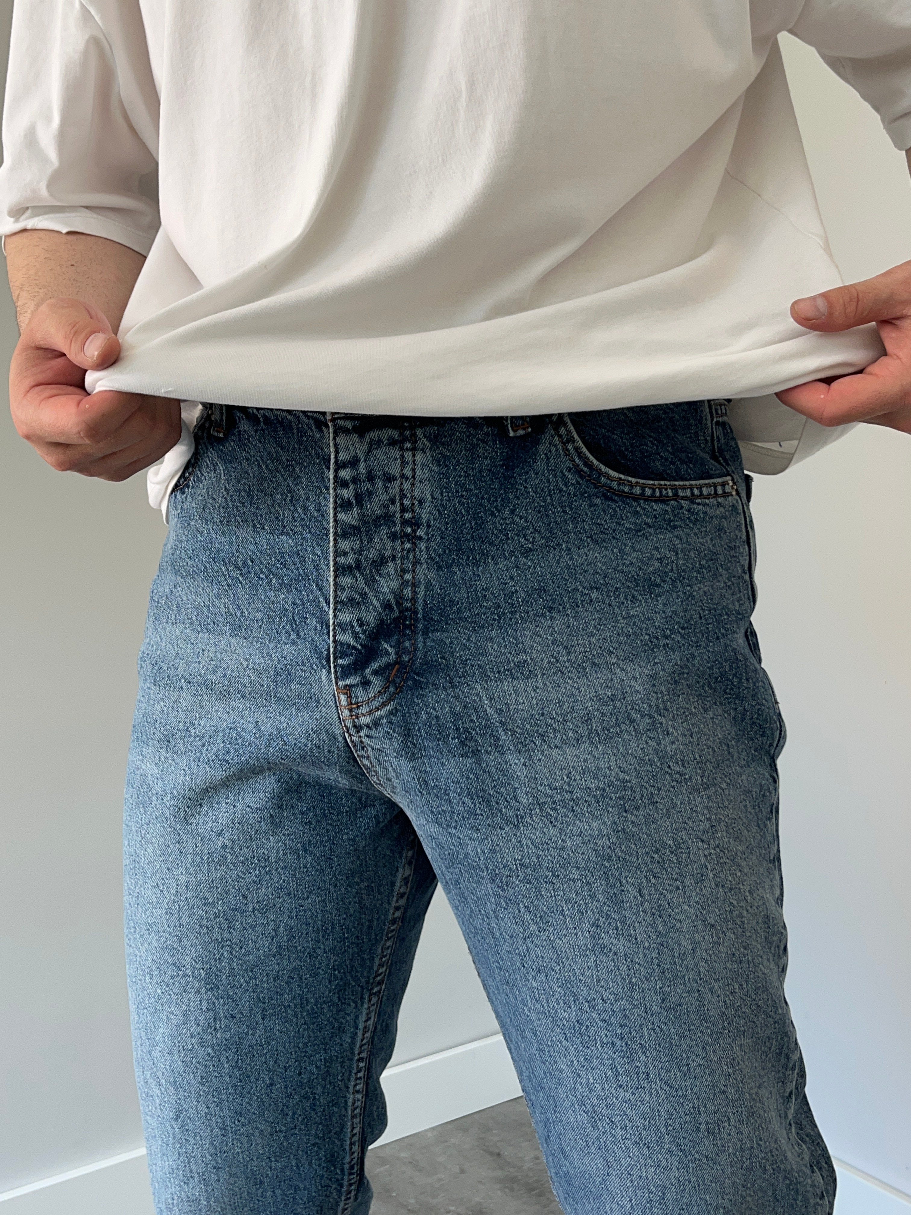 Boyfriend Kot Pantolon  Mavi