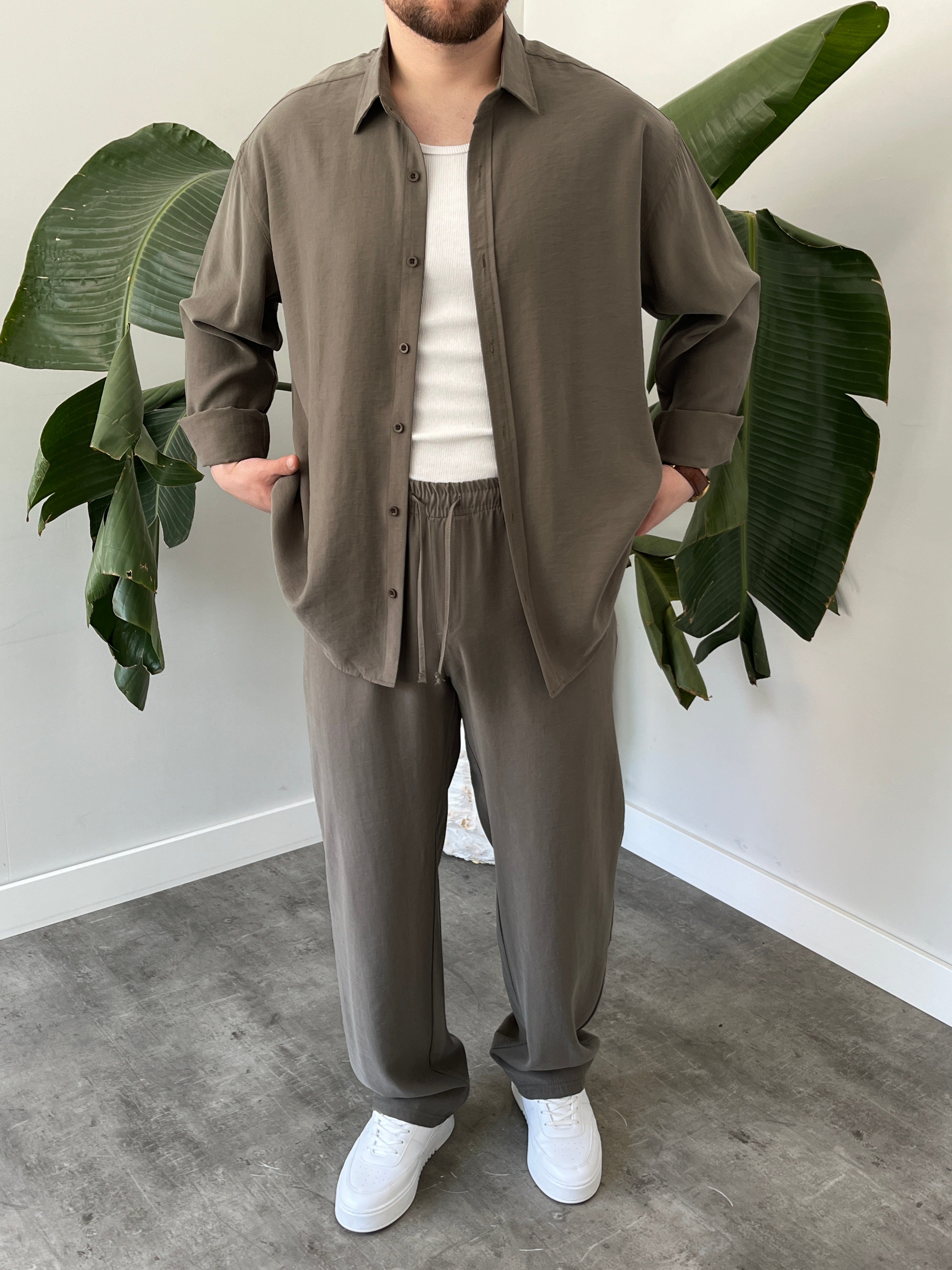 Çağla Premium Modal Oversize Takım
