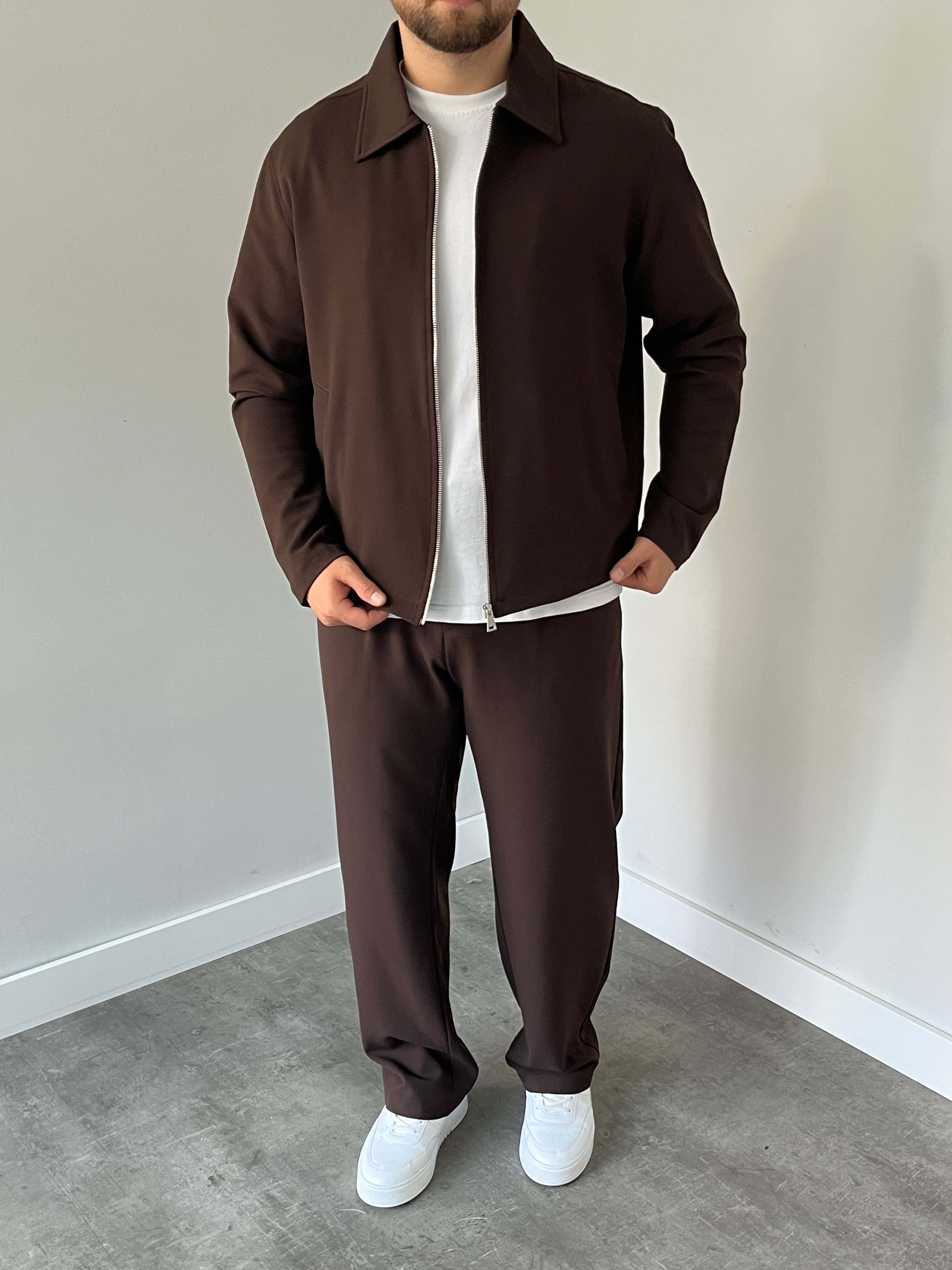 Vicenza Casual Takım Acı Kahve
