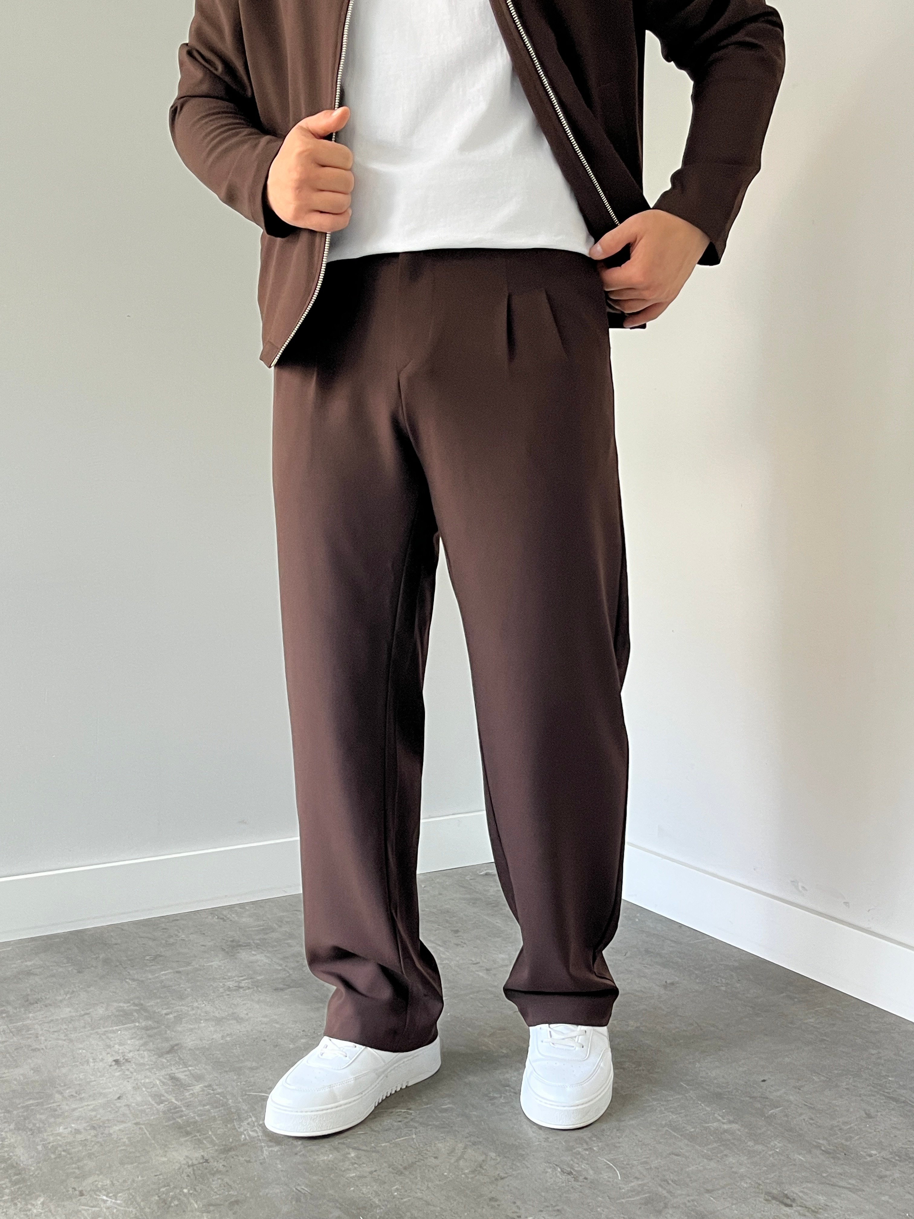 Vicenza Casual Takım Acı Kahve