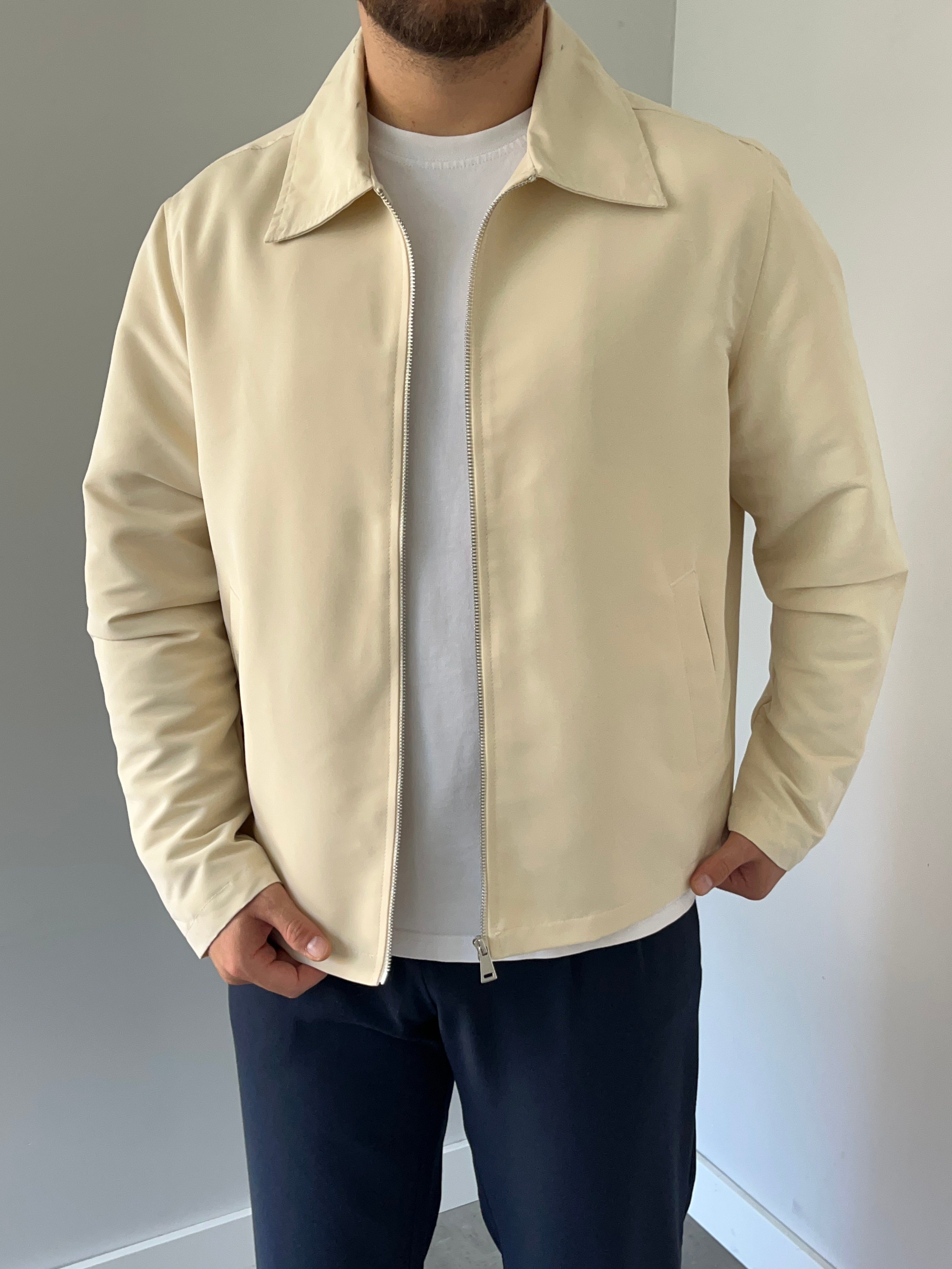 Vonzi Casual  Ceket Krem