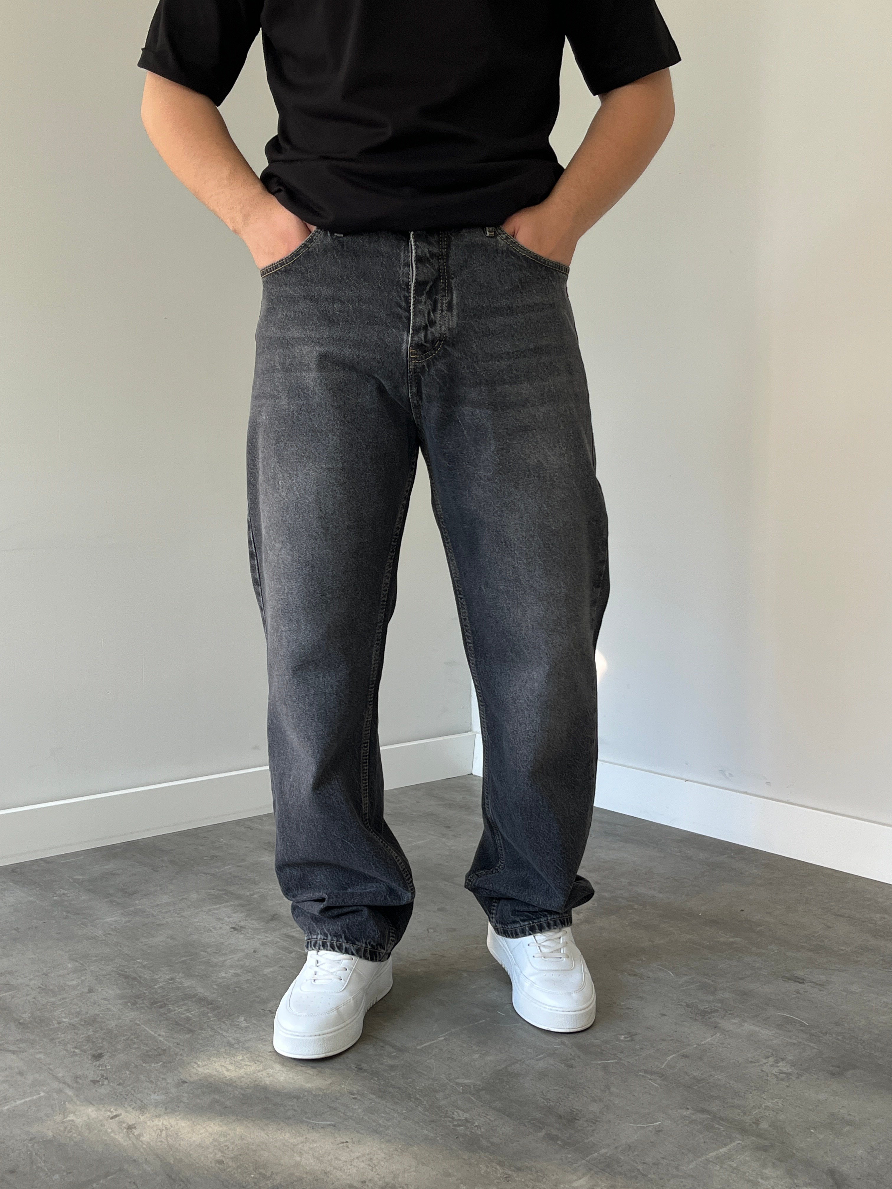 We 11 Baggy Jean Antrasit
