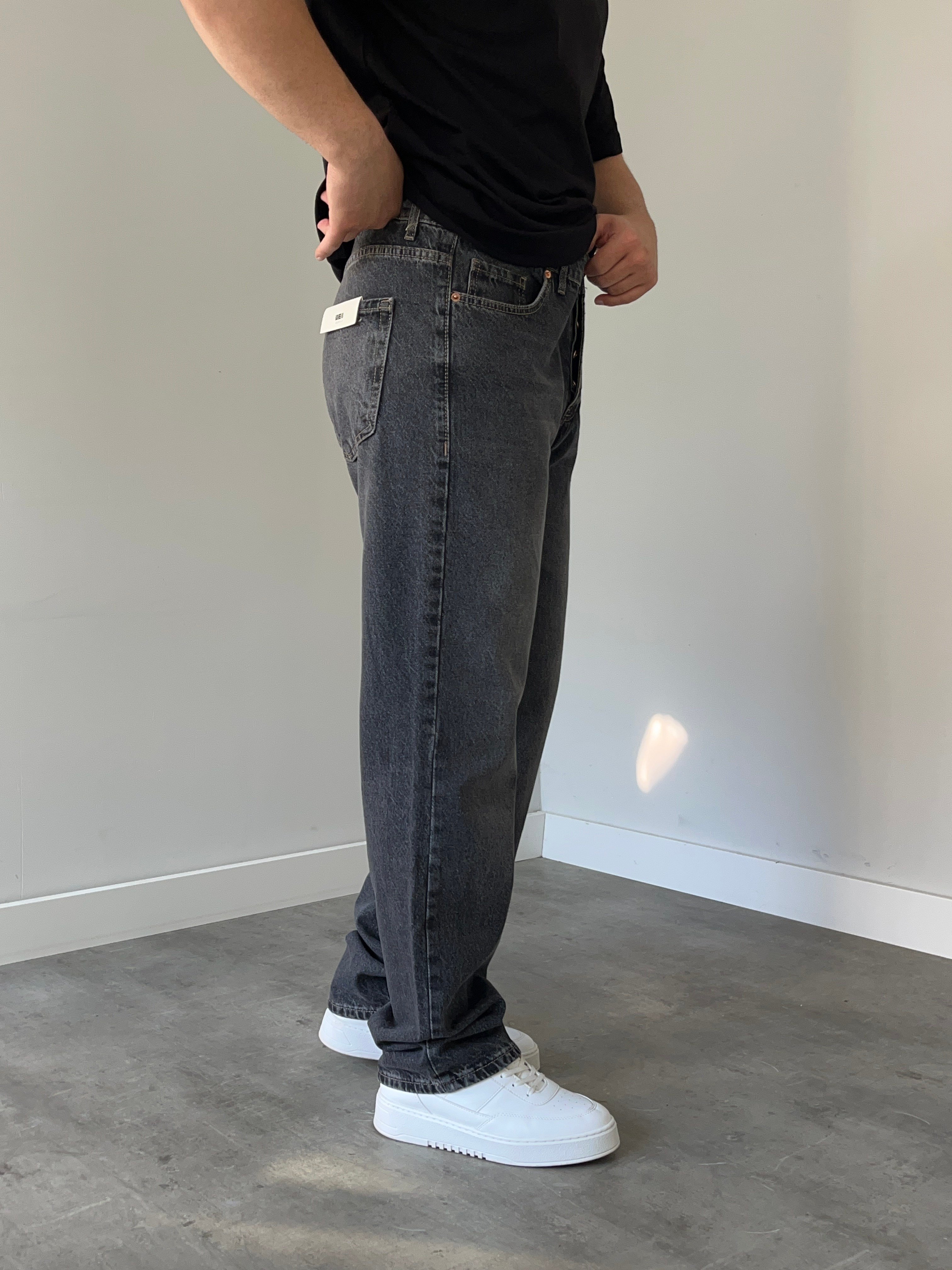 We 11 Baggy Jean Antrasit