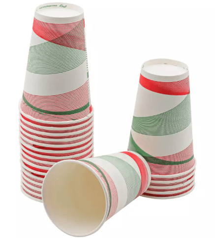 12 Oz Karton Bardak - 40'lı Paket | Berdaş Ambalaj