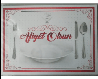 Amerikan Servis Kağıdı 30x42 cm - 100'lü Paket