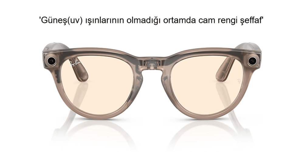 RAYBAN META HEADLINER AKILLI GÖZLÜK RW 4009 Transitions 6705ZX 50 Güneşte Koyulaşan